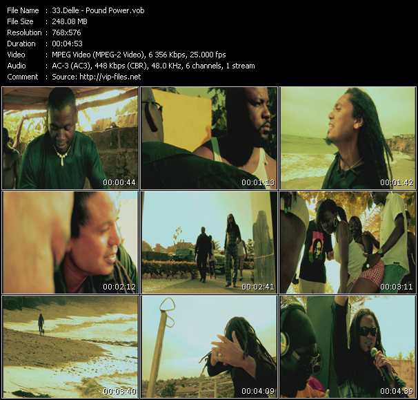 Delle video ”Pound Power” from dvd ”Best Die Hits Des Jahres Of 2009”
