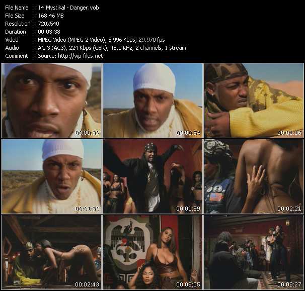 Mystikal video ”Danger” from dvd ”Hound Dog Issue 1”