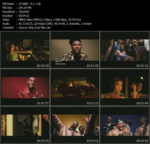 Nelly video ”E.I.” from dvd ”Hound Dog Issue 1”