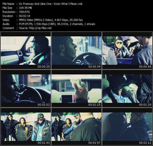 Freeway And Jake One video ”Know What I Mean” from dvd ”International Hip Hop 09”