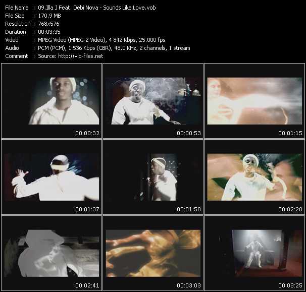 Illa J Feat. Debi Nova video ”Sounds Like Love” from dvd ”International Hip Hop 09”