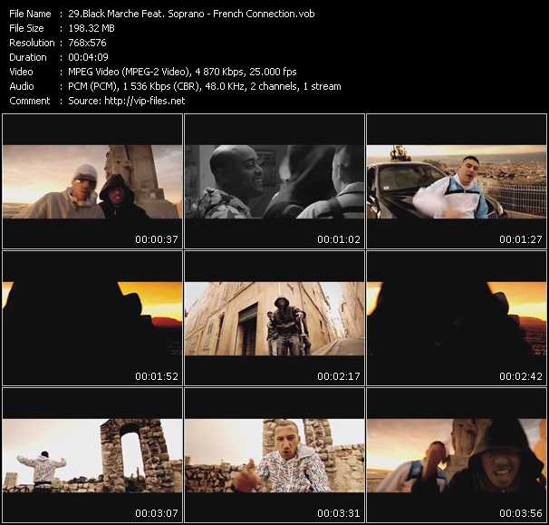 Black Marche Feat. Soprano video ”French Connection” from dvd ”International Hip Hop 09”