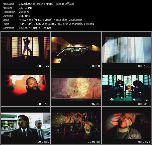 Ugk (Underground Kingz) video ”Take It Off” from dvd ”International Hip Hop 09”