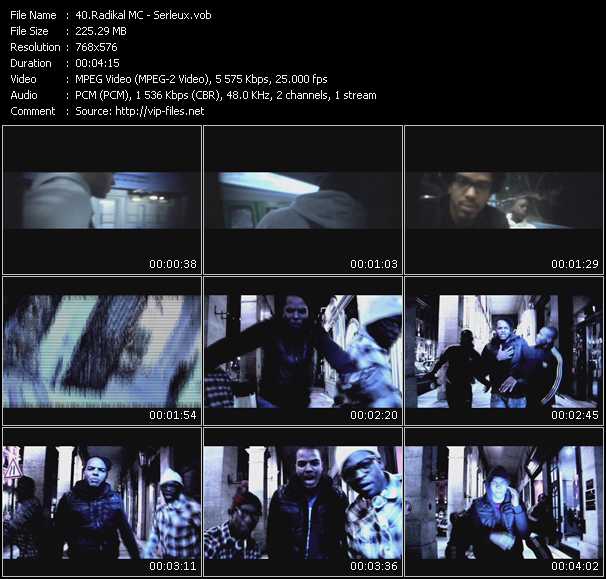 Radikal MC video ”Serleux” from dvd ”International Hip Hop 09”