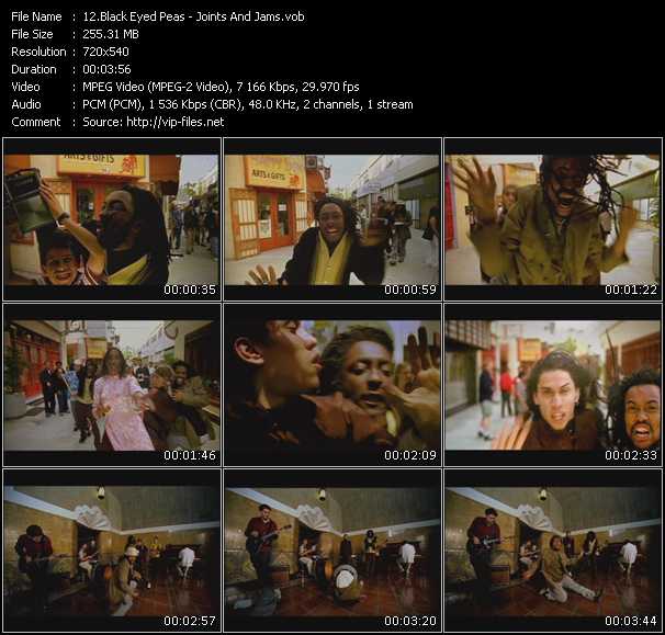 Black Eyed Peas video ”Joints And Jams” from dvd ”I Love RnB. RnB And Hip-Hop Greatest Hits Vol.1”