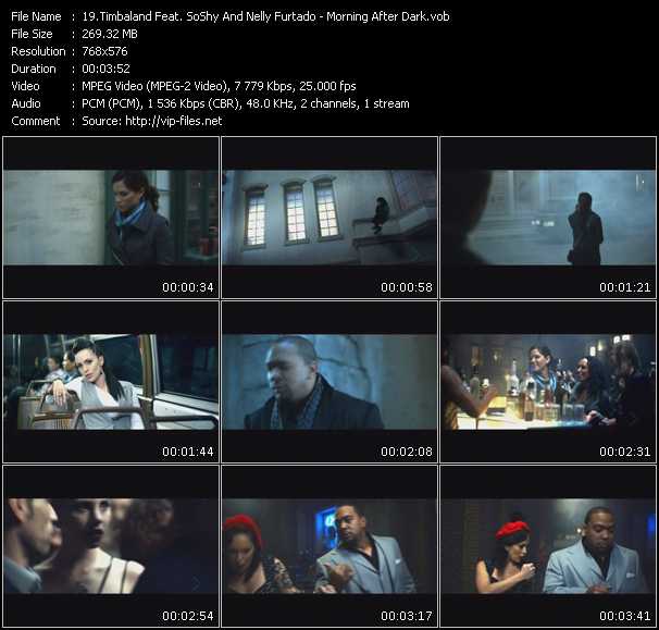 Timbaland Feat. SoShy And Nelly Furtado video ”Morning After Dark” from dvd ”MixMash Urban January 2010”