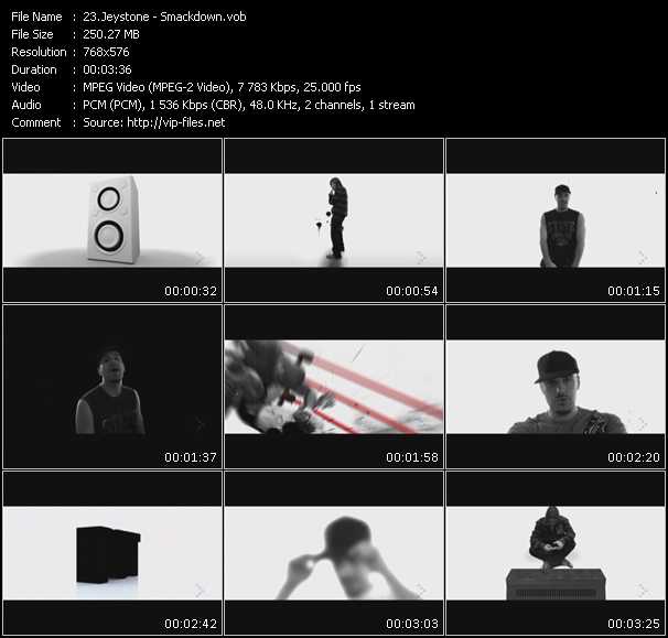 Jeystone video ”Smackdown” from dvd ”MixMash Urban January 2010”