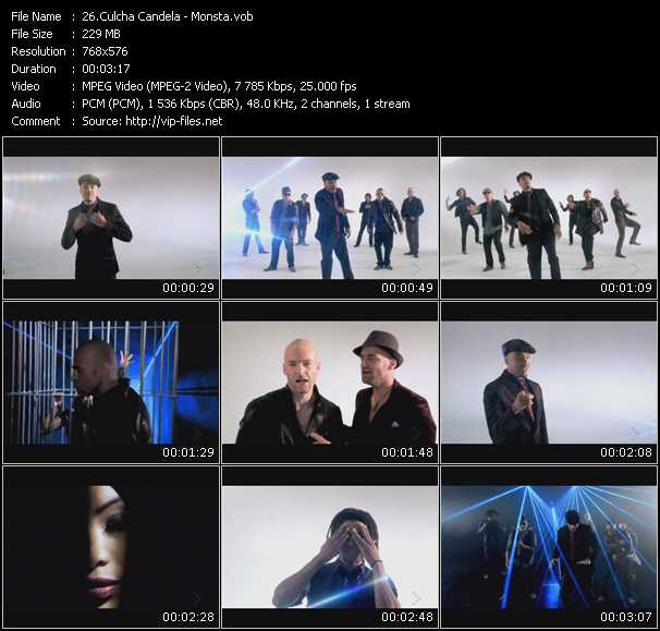 Culcha Candela video ”Monsta” from dvd ”MixMash Urban January 2010”