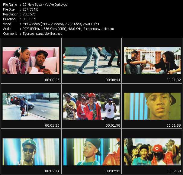 New Boyz video ”You're Jerk” from dvd ”MixMash Urban April 2010”