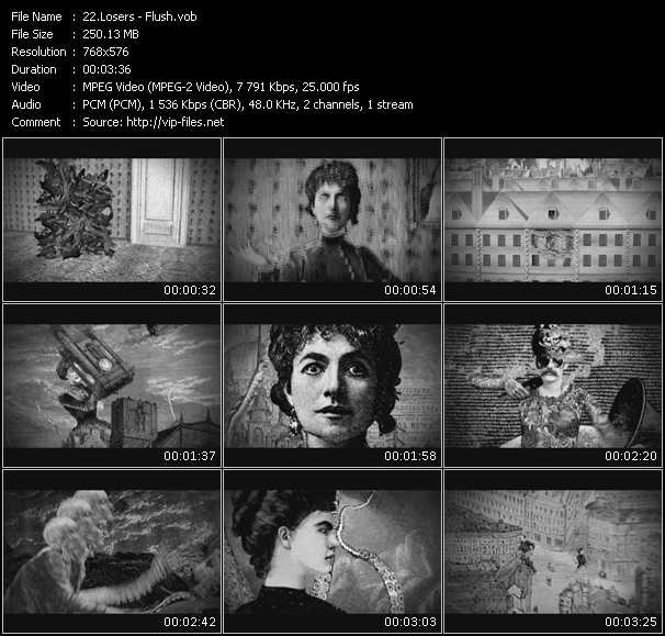 Losers video ”Flush” from dvd ”MixMash Urban April 2010”