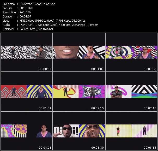 Artcha video ”Good To Go” from dvd ”MixMash Urban April 2010”