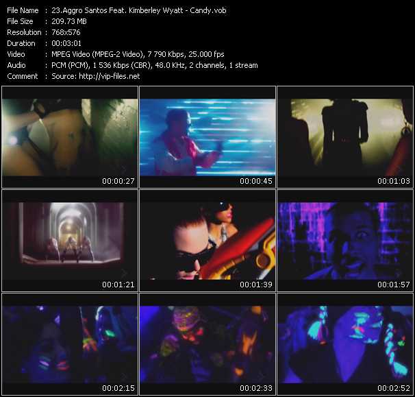 Aggro Santos Feat. Kimberley Wyatt video ”Candy” from dvd ”MixMash Urban May 2010”