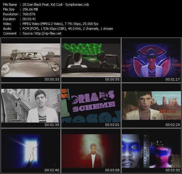 Dan Black Feat. Kid Cudi video ”Symphonies” from dvd ”MixMash Urban May 2010”