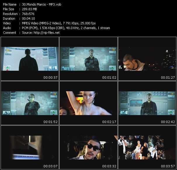 Mondo Marcio video ”MP3” from dvd ”MixMash Urban June 2010”