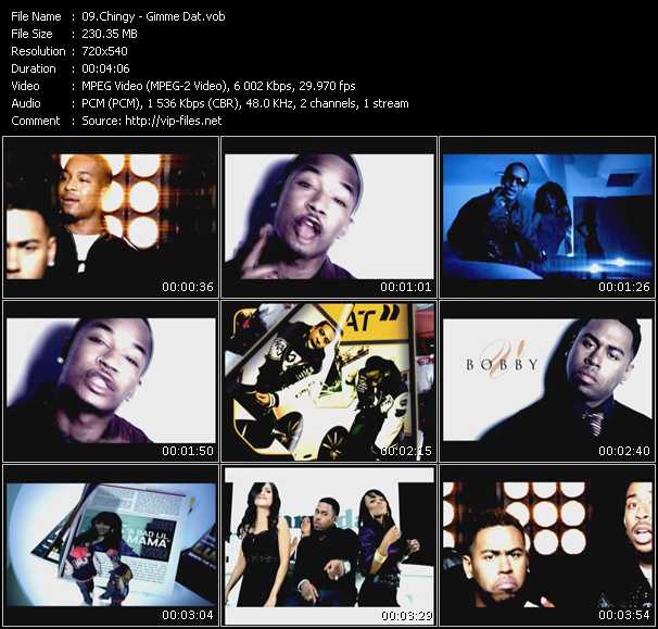 Chingy video ”Gimme Dat” from dvd ”Express Video March 2008 Week 4”