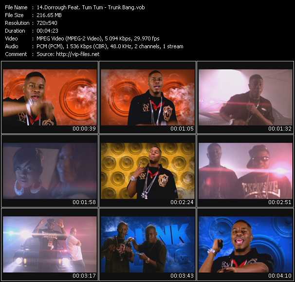 Dorrough Feat. Tum Tum video ”Trunk Bang” from dvd ”Express Video April 2010 Week 2”