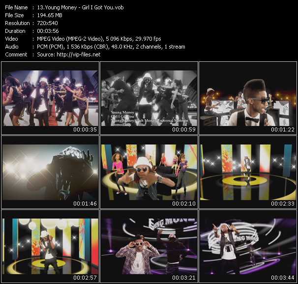 Young Money video ”Girl I Got You” from dvd ”Express Video April 2010 Week 4”