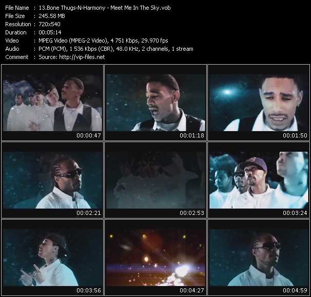 Bone Thugs-N-Harmony video ”Meet Me In The Sky” from dvd ”Express Video May 2010 Week 1”