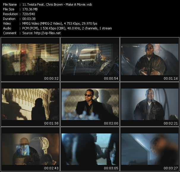 Twista Feat. Chris Brown video ”Make A Movie” from dvd ”Express Video October 2010 Week 2”