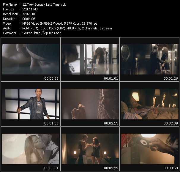 Trey Songz video ”Last Time” from dvd ”Express Video April 2008 Week 3”