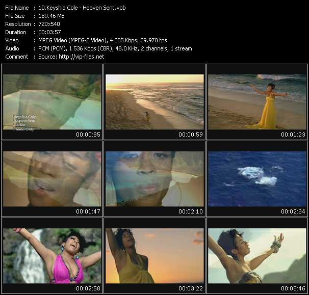 Keyshia Cole video ”Heaven Sent” from dvd ”Express Video April 2008 Week 4”