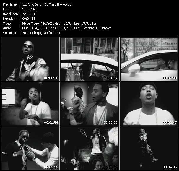 Yung Berg video ”Do That There” from dvd ”Express Video April 2008 Week 5”