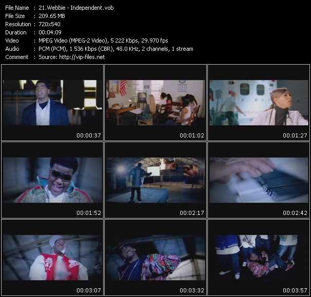 Webbie video ”Independent” from dvd ”Hot Video April 2008”