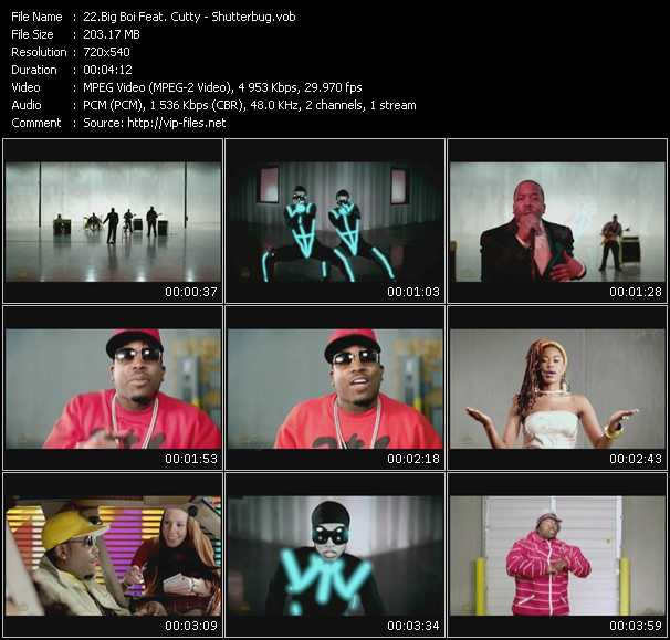 Big Boi Feat. Cutty video ”Shutterbug” from dvd ”Hot Video August 2010”