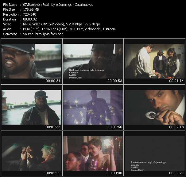 Raekwon Feat. Lyfe Jennings video ”Catalina” from dvd ”Urban Video April 2010”