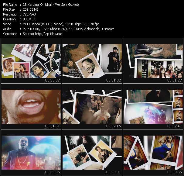 Kardinal Offishall video ”We Gon' Go” from dvd ”Urban Video April 2010”