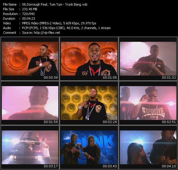 Dorrough Feat. Tum Tum video ”Trunk Bang” from dvd ”Urban Video May 2010”