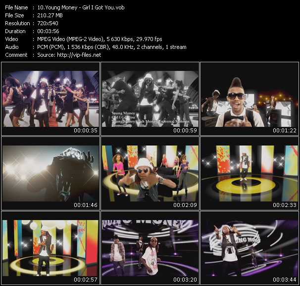 Young Money video ”Girl I Got You” from dvd ”Urban Video May 2010”