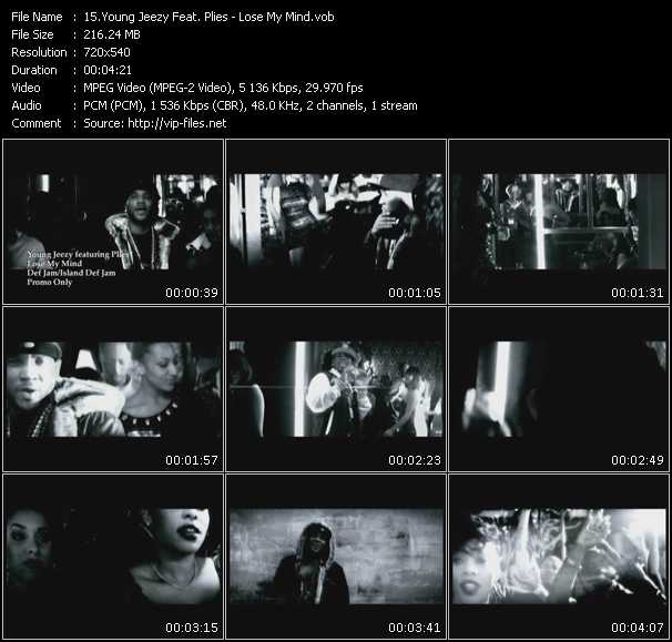 Young Jeezy Feat. Plies video ”Lose My Mind” from dvd ”Urban Video July 2010”