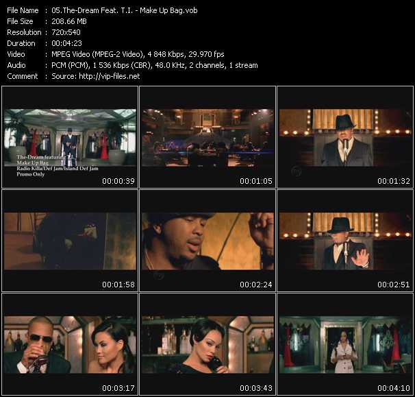 The-Dream Feat. T.I. video ”Make Up Bag” from dvd ”Urban Video August 2010”