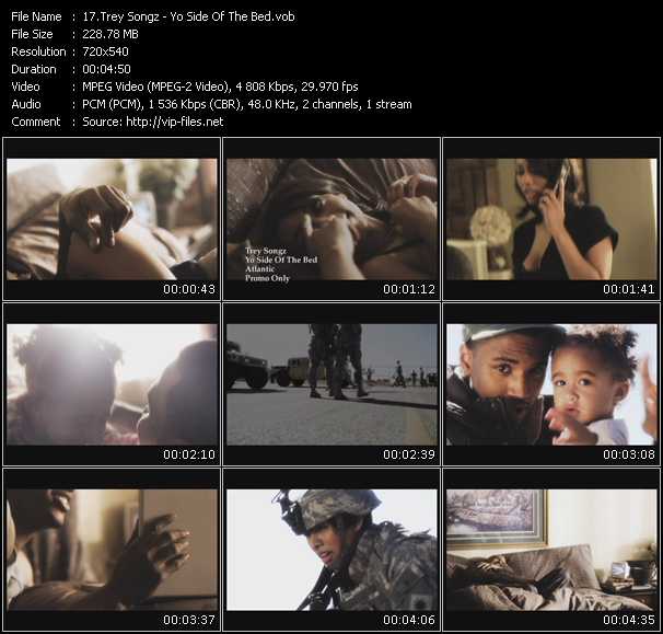 Trey Songz video ”Yo Side Of The Bed” from dvd ”Urban Video August 2010”