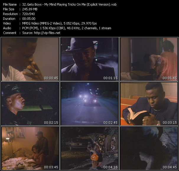 Geto Boys video ”Mind Playing Tricks On Me (Explicit Version)” from dvd ”Urban Video September 2008”