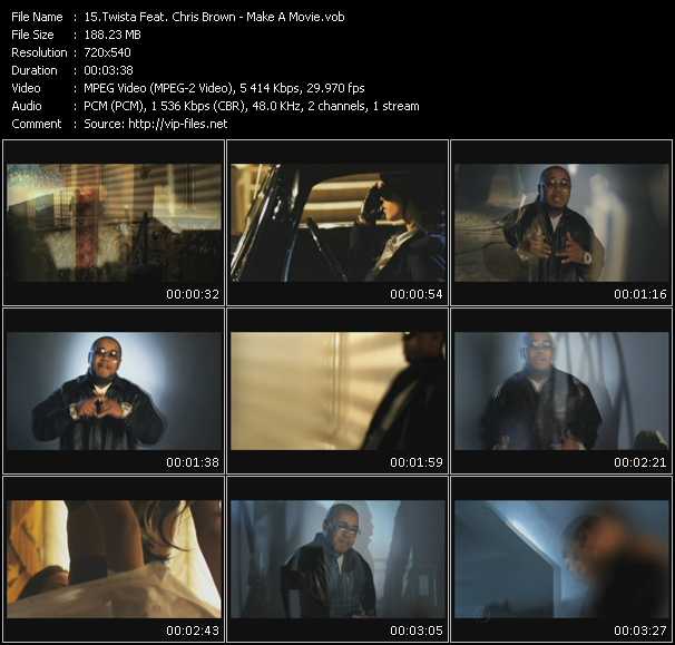 Twista Feat. Chris Brown video ”Make A Movie” from dvd ”Urban Video November 2010”