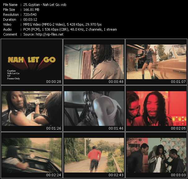 Gyptian video ”Nah Let Go” from dvd ”Urban Video November 2010”