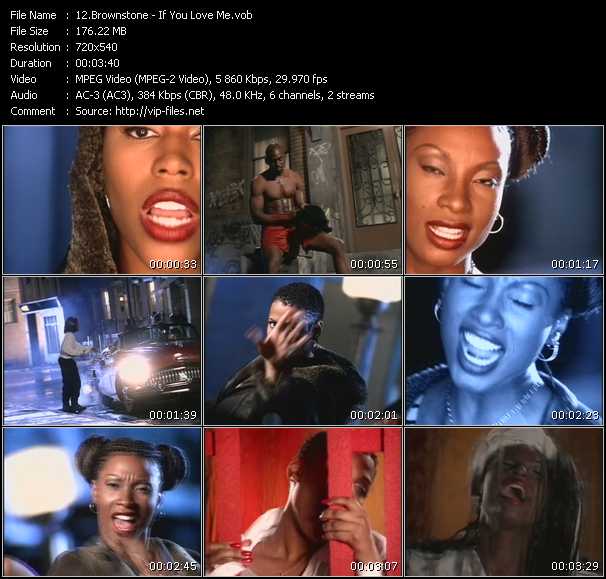 Brownstone video ”If You Love Me” from dvd ”RnB Hits 2002”