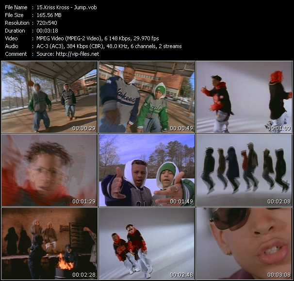 Kris Kross video ”Jump” from dvd ”RnB Hits 2002”