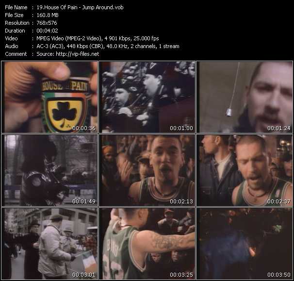 House Of Pain video ”Jump Around” from dvd ”RnB Superclub”