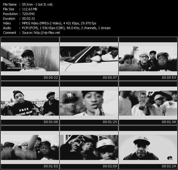 Knm video ”I Got It” from dvd ”Screenplay VJ-Pro Urban Vision April 2010”