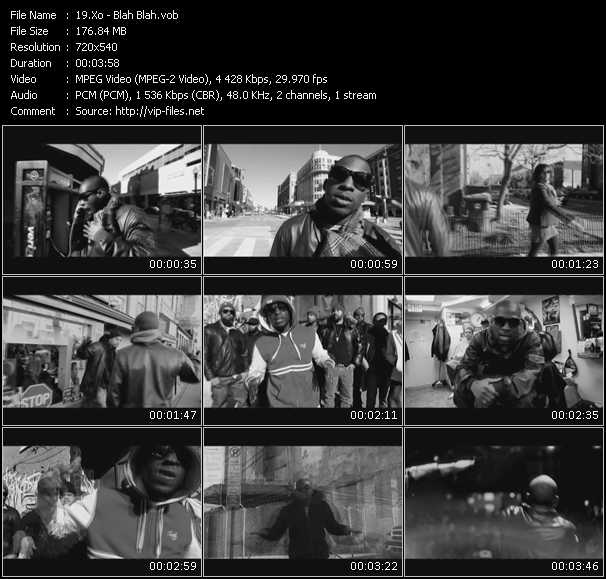 Xo video ”Blah Blah” from dvd ”Screenplay VJ-Pro Urban Vision April 2010”