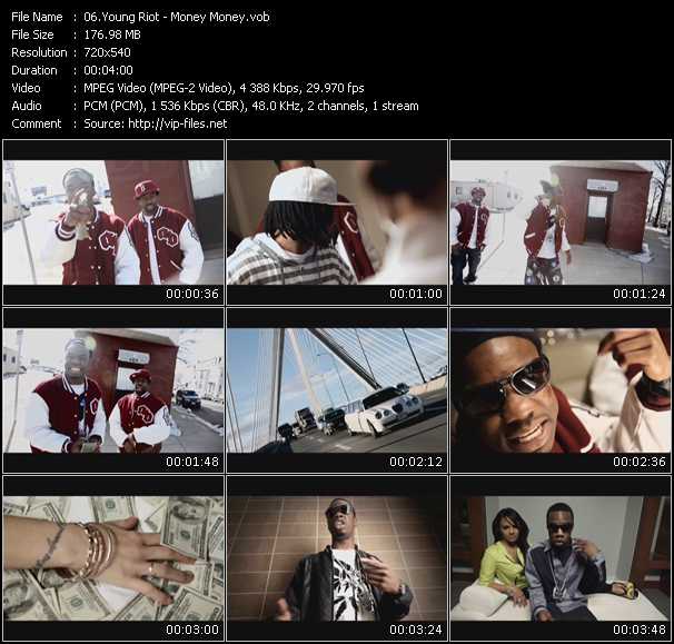 Young Riot video ”Money Money” from dvd ”Screenplay VJ-Pro Urban Vision May 2010”