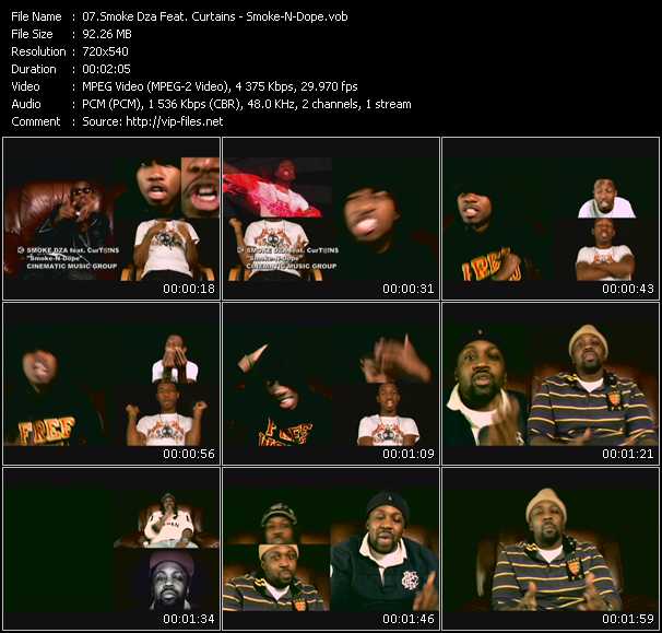 Smoke Dza Feat. Curtains video ”Smoke-N-Dope” from dvd ”Screenplay VJ-Pro Urban Vision June 2010”