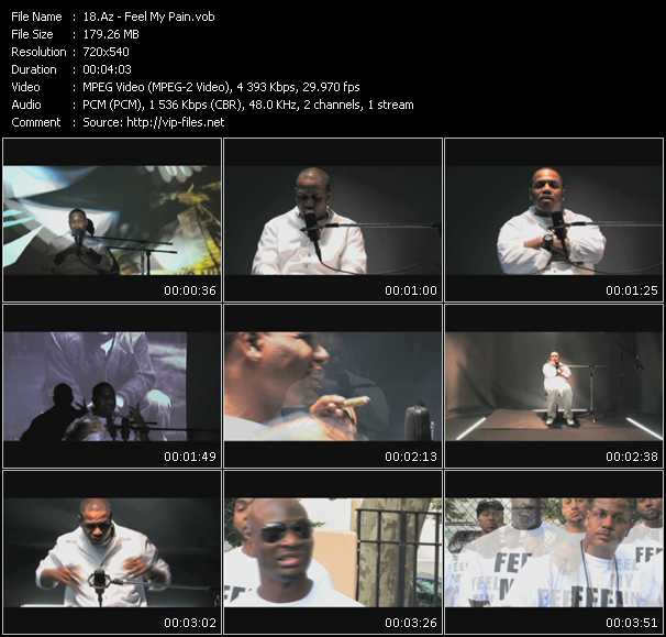 Az video ”Feel My Pain” from dvd ”Screenplay VJ-Pro Urban Vision July 2010”