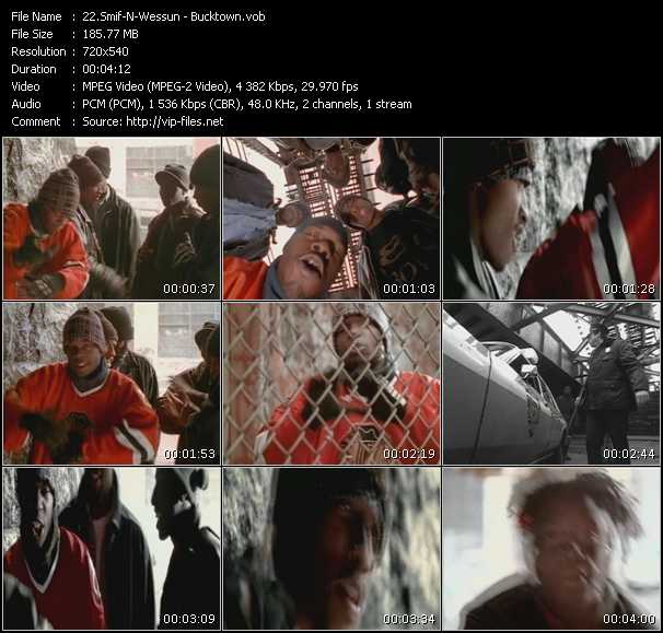 Smif-N-Wessun video ”Bucktown” from dvd ”Screenplay VJ-Pro Urban Vision July 2010”