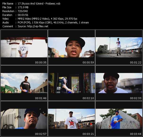 Skyzoo And Illmind video ”Frisbees” from dvd ”Screenplay VJ-Pro Urban Vision September 2010”