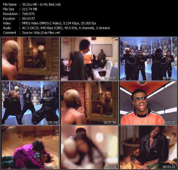 Dru Hill video ”In My Bed” from dvd ”Body And Soul. Clips Voller Sinnlichkeit”