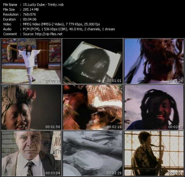 Lucky Dube video ”Trinity” from dvd ”MixMash Reggae Vol.2”